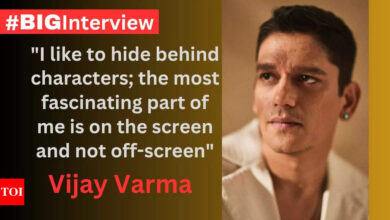 Vijay Varma: I like to hide behind characters; the most fascinating part of me is on the screen and not off-screen - #BigInterview | Hindi Movie News