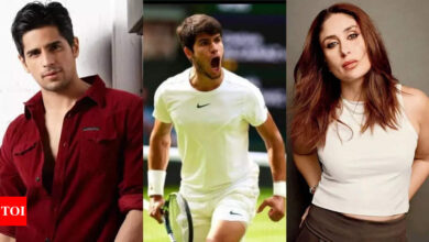 Kareena Kapoor Khan, Sidharth Malhotra, Ayushmann Khurrana: Celebs react as Carlos Alcaraz beats defending champion Novak Djokovic at Wimbledon Finals 2023 | Hindi Movie News