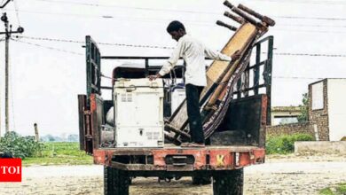 Hanumangarh: Villages in Hanumangarh start flooding, SDRF teams in action | Jaipur News