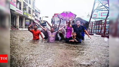 Rainfall: Record Mud Pumps Used To Drain Out Water From Roads In 28 Areas | Jaipur News