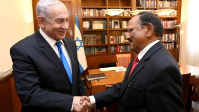 Ajit Doval Meets Israeli PM Benjamin Netanyahu, Discuss Gaza War, Humanitarian Aid