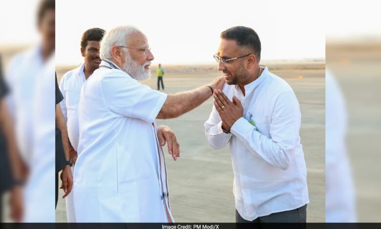 At Chennai Airport, PM Modi Shares "Special Interaction" With BJP Worker