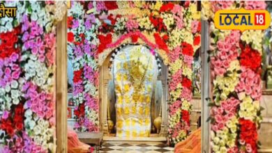 In asthadham mehandipur, after taking Panchamrit bath, gold robe was offered to Balaji – News18 हिंदी