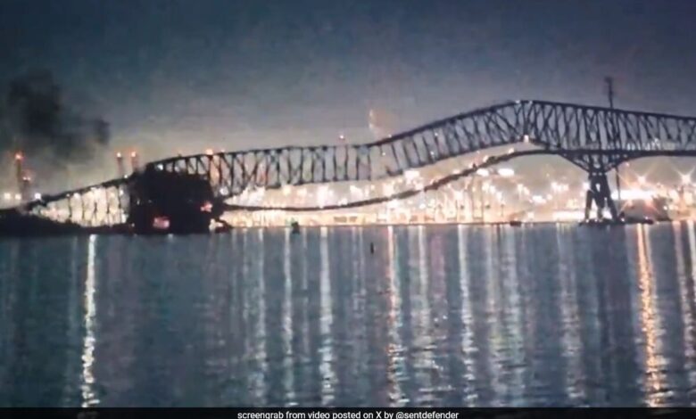 US Bridge Collapses After Ship Collision