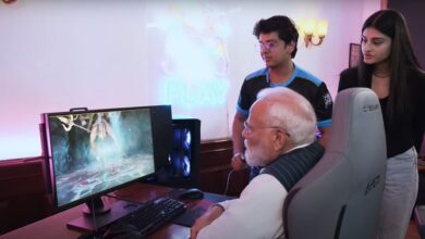 An Ancient Epic' Video Game Played By PM Modi With Gamers