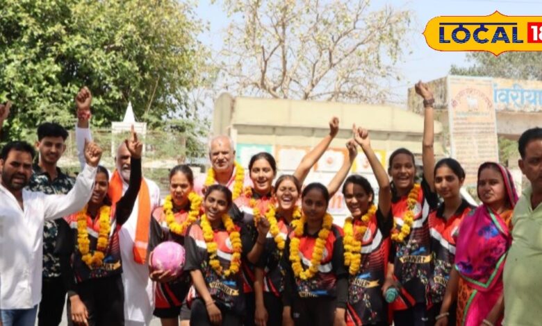 Bhilwara's daughters did wonders, won 8 gold and 2 silver in netball and marathon races. – News18 हिंदी