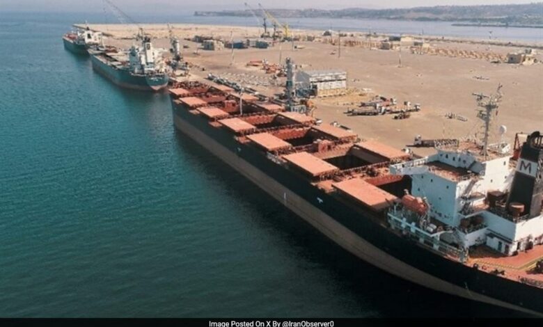 India To Sign 10-Year Deal With Iran To Manage Chabahar Port: Report