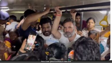 Rahul Gandhi Takes A Bus Ride In Hyderabad, Interacts With Passengers