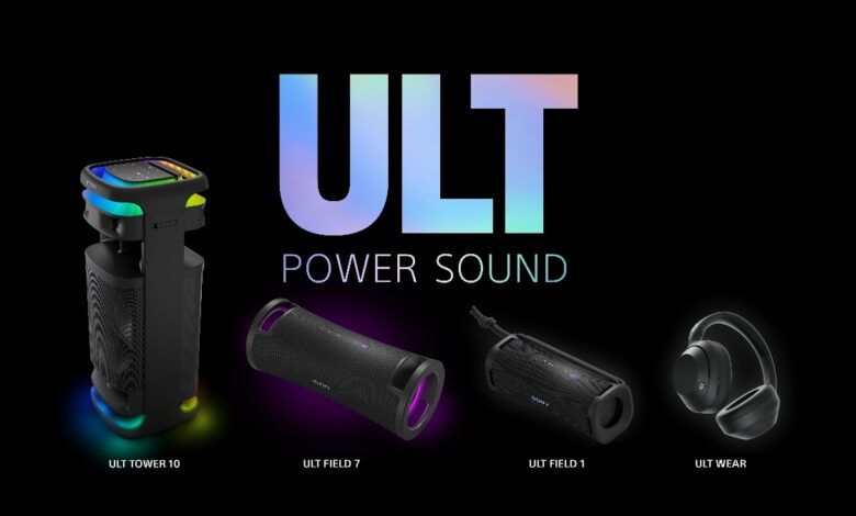 Sony ULT Series Speakers, Sony ULT Wear Wireless Headphones Launched in India