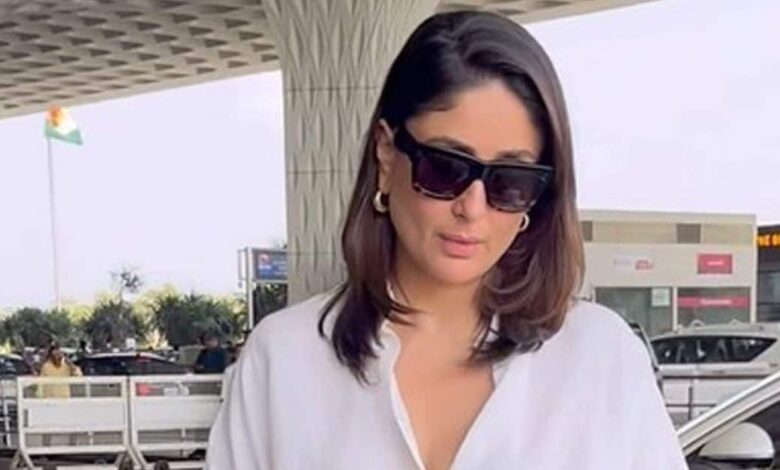 वायरल हुआ Kareena Kapoor का एयरपोर्ट लुक, व्हाइट शर्ट में आईं नजर, लाखों के बैग पर टिकीं फैंस की निगाहें