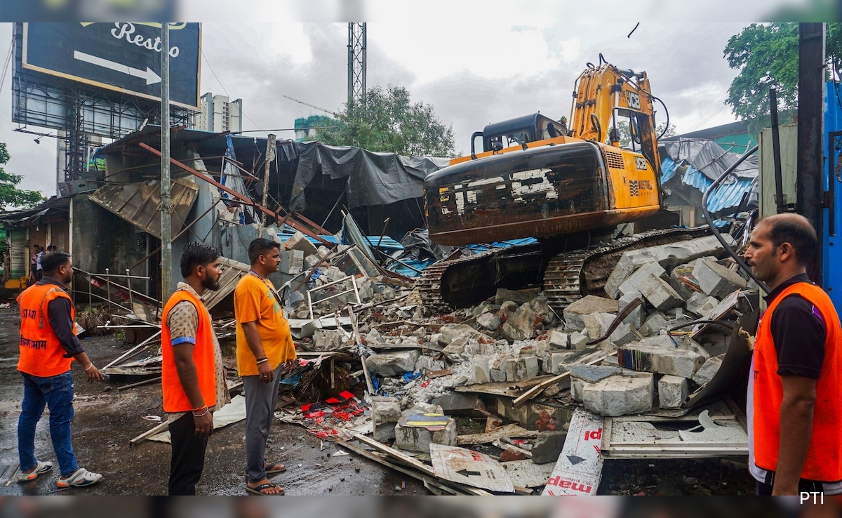 13 Illegal Bars Razed In Maharashtra's Thane In Crackdown After Viral Drugs Video