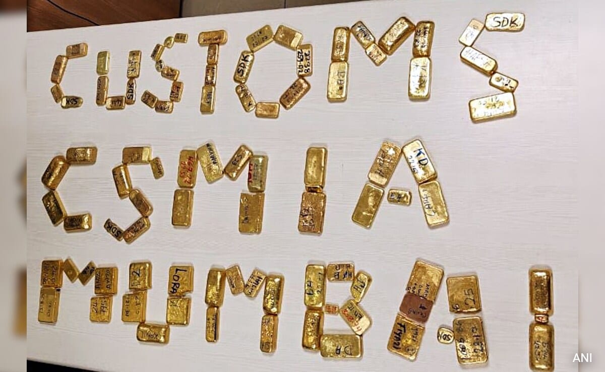 33 Kg Gold Found Hidden In Undergarments, Luggage At Mumbai Airport