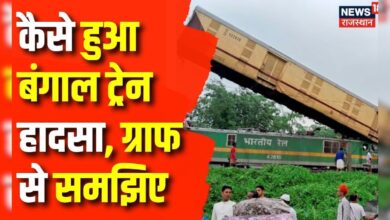 Darjeeling Train Accident News: कैसे हुआ बंगाल ट्रेन हादसा, ग्राफ से समझिए | West Bengal