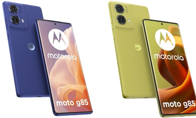 Moto G85 Design Renders Leak Alongside Purported Specifications; Tipped to Feature Snapdragon 6s Gen 3 SoC