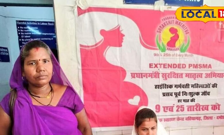 Out of 464 pregnant women in Damoh district, more than 200 women are under high risk category. – News18 हिंदी