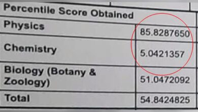 85 In Physics, 5 In Chemistry: Scorecard Of NEET Aspirant Arrested For Leak