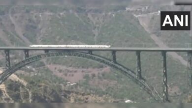 Successful Trial Run Conducted On World's Highest Railway Bridge, Chenab