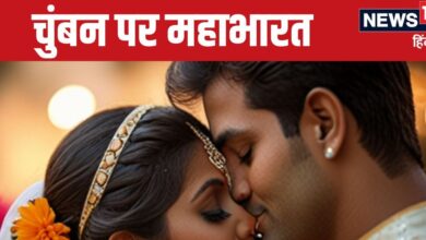 दुल्‍हन को देखते ही बावला हुआ दूल्‍हा, ऐसे किया Kiss कि मच गया गदर, 24 घंटे बाद घर से भागी लड़की - groom went mad to see bride kiss openly at forehead people anger next morning girl eloped