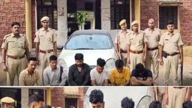 'शिवपुरी जाना है...' स्पीड में थी लग्जरी कार, अंदर बैठे थे 6 युवक, पुलिस ने रुकवाया, तलाशी लेते ही उड़े होश - dholpur police stops car got shocked to see 11 sim cards cyber fraud 6 youths used to live lavish life Crypto currency bizarre news