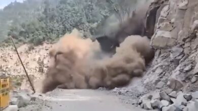 Massive Landslide In Jammu And Kashmir's Kishtwar After Rain