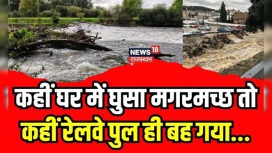 IMD Weather Update: पीलीभीत में बाढ़ का कहर, रेलवे लाइन की पुलिया बही | UP News