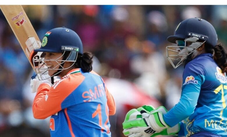 IND vs SL Women's Asia Cup final: मंधाना की फिफ्टी, एशिया कप फाइनल में भारत की शानदार शुरुआत