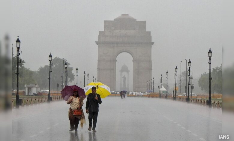 Orange Alert In Delhi As Weather Office Predicts Rain For Next 2 Days