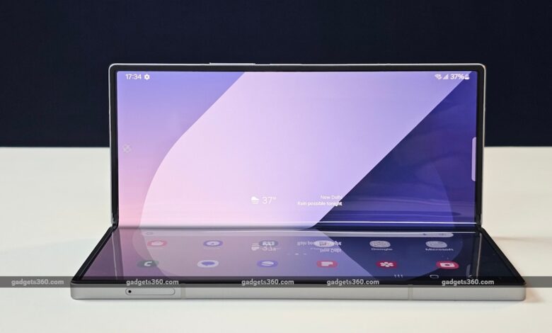 Samsung Galaxy Z Fold 6 Special Edition Supposed Renders Show Triple Rear Camera Unit, Flat Frame