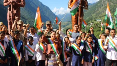 Huge Participation At Independence Day Celebrations By Army's Spear Corps In Northeast