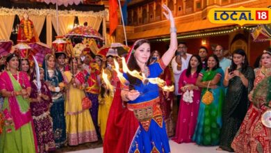 Teej Mata procession started in America, women worshiped Teej Mata – News18 हिंदी