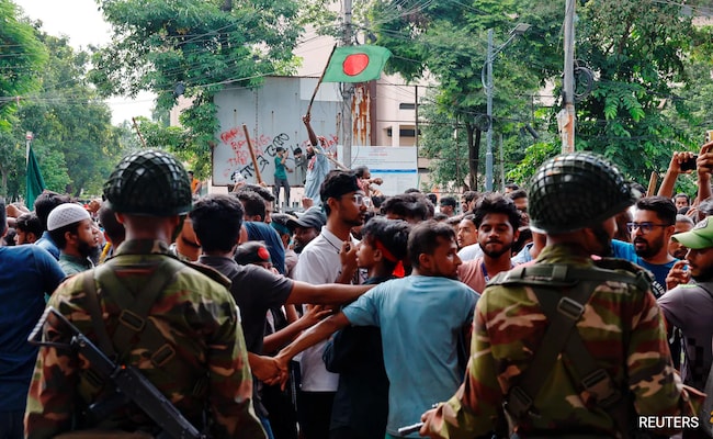 India Evacuates Embassy Officials From Bangladesh Amidst Unrest