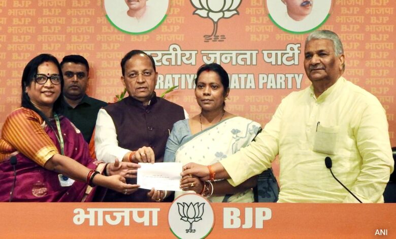 Mamata Mohanta Joins BJP Day After Quitting BJD, Resigning As Rajya Sabha MP