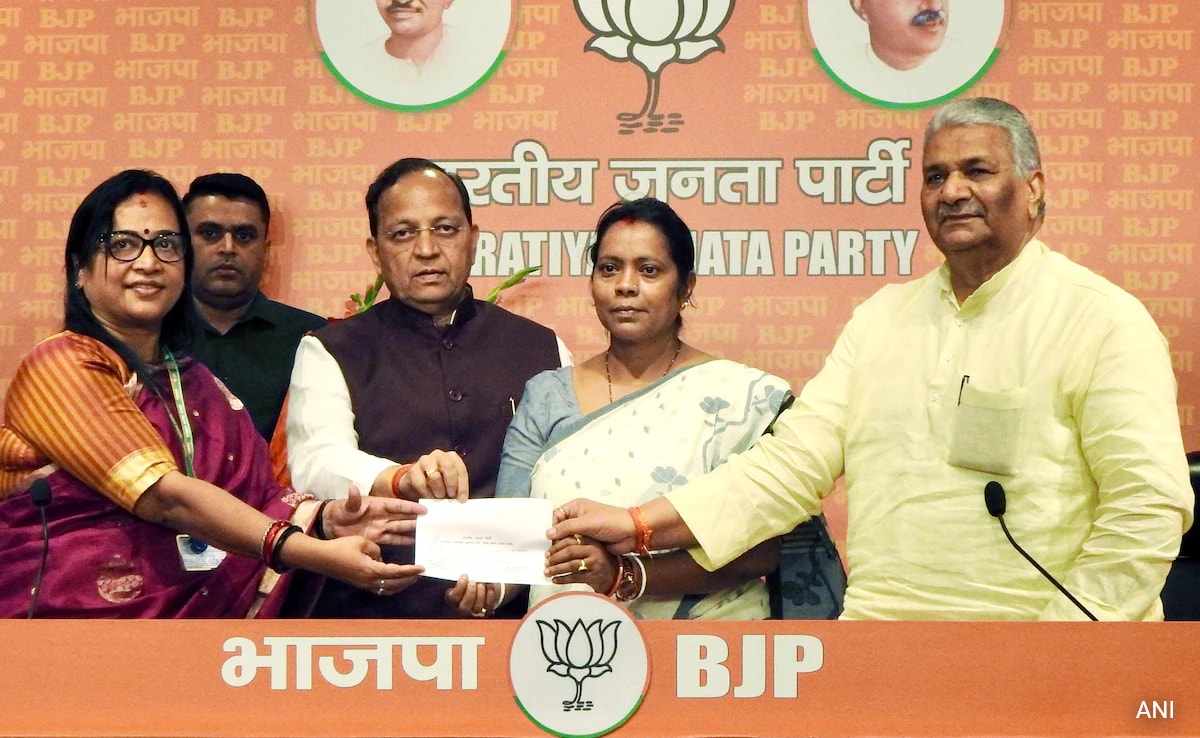 Mamata Mohanta Joins BJP Day After Quitting BJD, Resigning As Rajya Sabha MP