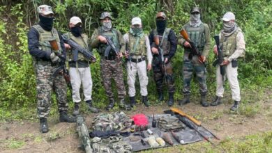 Huge Cache Of Arms And Ammunition Seized By Security Forces In Manipur