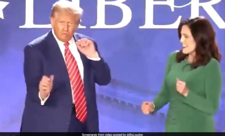 Internet Reacts To Viral Donald Trump Dance Video