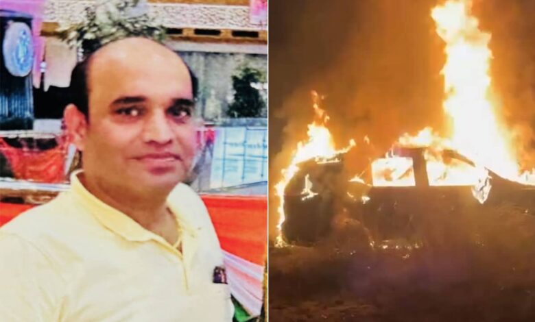 Realtor Found Dead In Burning Fortuner Was Choked To Death By Friends: Cops