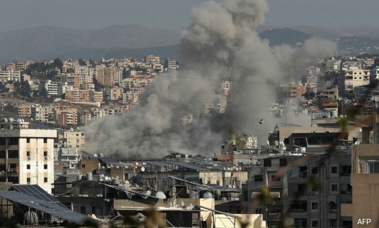 Israel Army Says 5 Soldiers Killed In "Combat" In South Lebanon