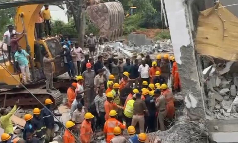 5 Killed In Building Collapse After Heavy Rain In Bengaluru