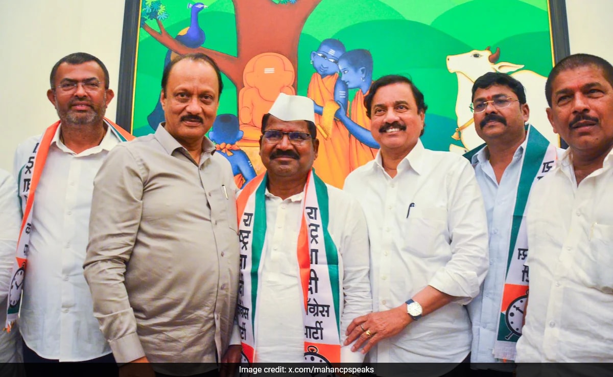 Congress MLA Hiraman Bhika Khoskar Joins Ajit Pawar Faction Ahead Of Polls