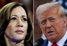 Harris Targets Trump After Report Of Exhaustion