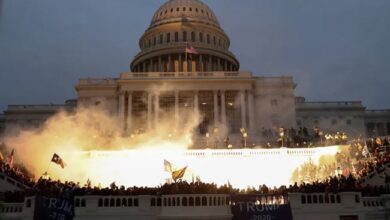 Kamala Harris's Last Campaign Speech At Site Of January 6 US Capitol Attack