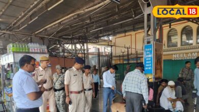 Kota Division: RPF soldiers on alert in trains and stations on Diwali and Chhath festival, now people will not be able to carry firecrackers or explosive material in the train.