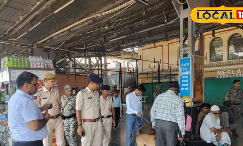 Kota Division: RPF soldiers on alert in trains and stations on Diwali and Chhath festival, now people will not be able to carry firecrackers or explosive material in the train.