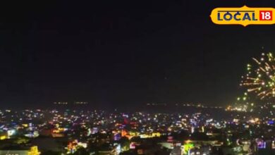 Pali city was seen shining with the stars on the ground, Pali was lit up like this on Diwali