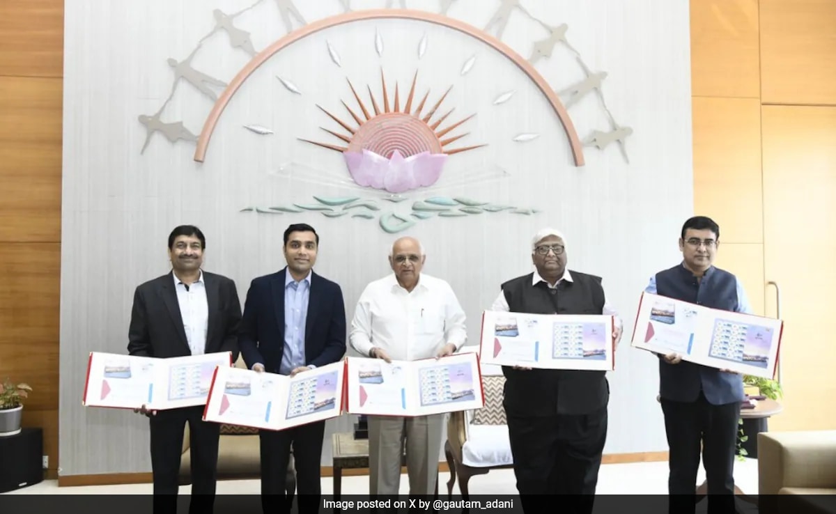 Special Postage Stamp To Commemorate 25 Years Of Adani Group's Mundra Port