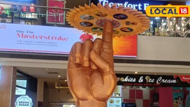 The best theme decorations have been done in the malls of Jaipur on Diwali.