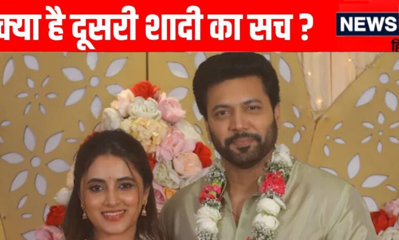 इधर तलाक का ऐलान उधर शादी! जयम रवि ने प्रियंका मोहन को बनाया नया हमसफर! वरमाला पहने फोटो वायरल