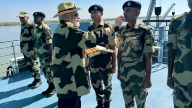 PM Modi Continues Diwali Tradition, Celebrates With Soldiers In Kachchh