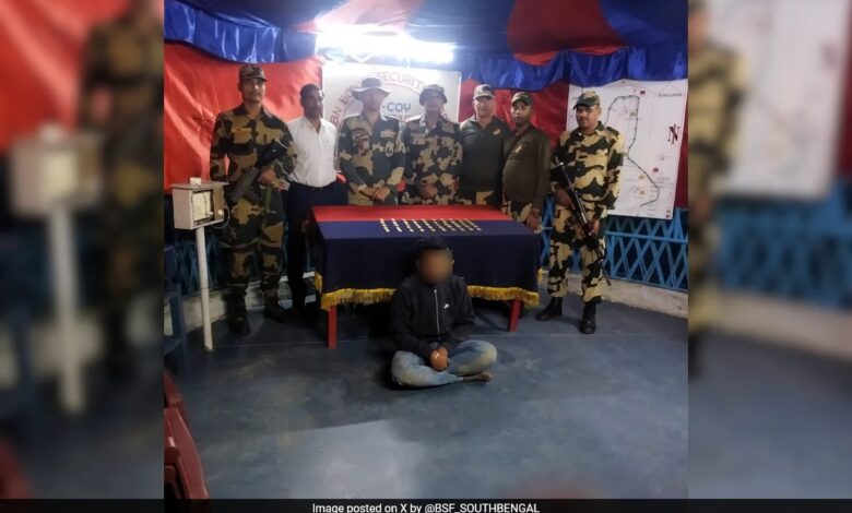 BSF Seizes Rs 4.3 Crore Worth Gold Biscuits Near Indo-Bangladesh Border