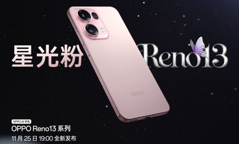 Oppo Reno 13 Key Specifications, Colour Options Revealed Ahead of November 25 Debut